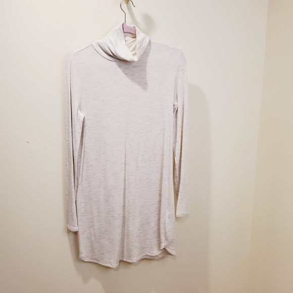 Abercrombie and fitch beige turttleneck  sweater dress size S - Picture 1 of 7